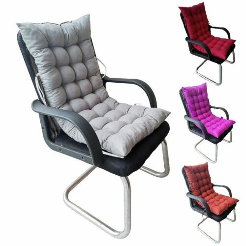 Chair Cushion Soft Tufted Deck Chaise Padding Patio Pool Pads Recliner Outdoor